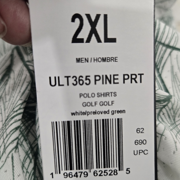 Men's Green Leaf Print Shirt - Picture 5 of 11